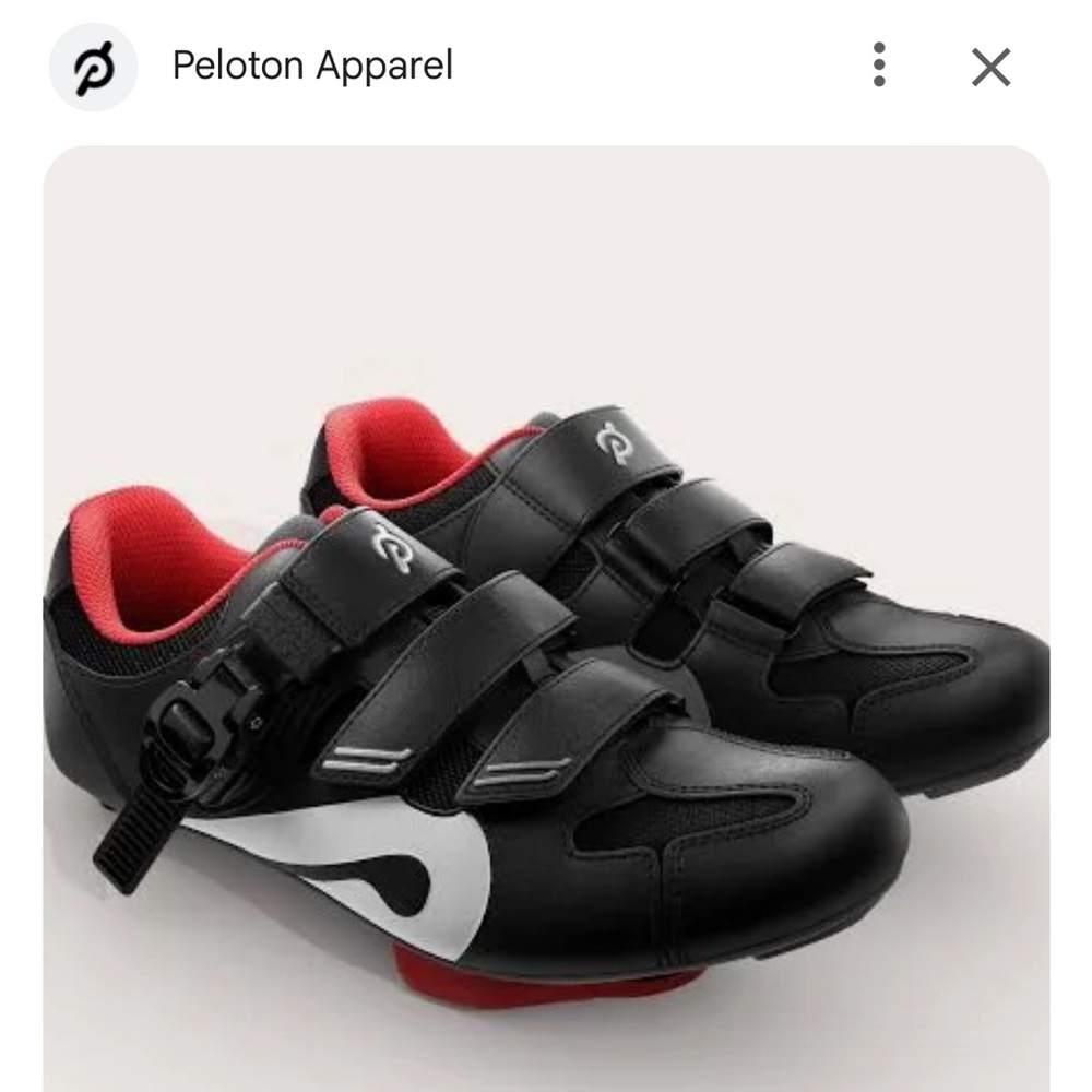 Peloton Cycling Shoes Size 40